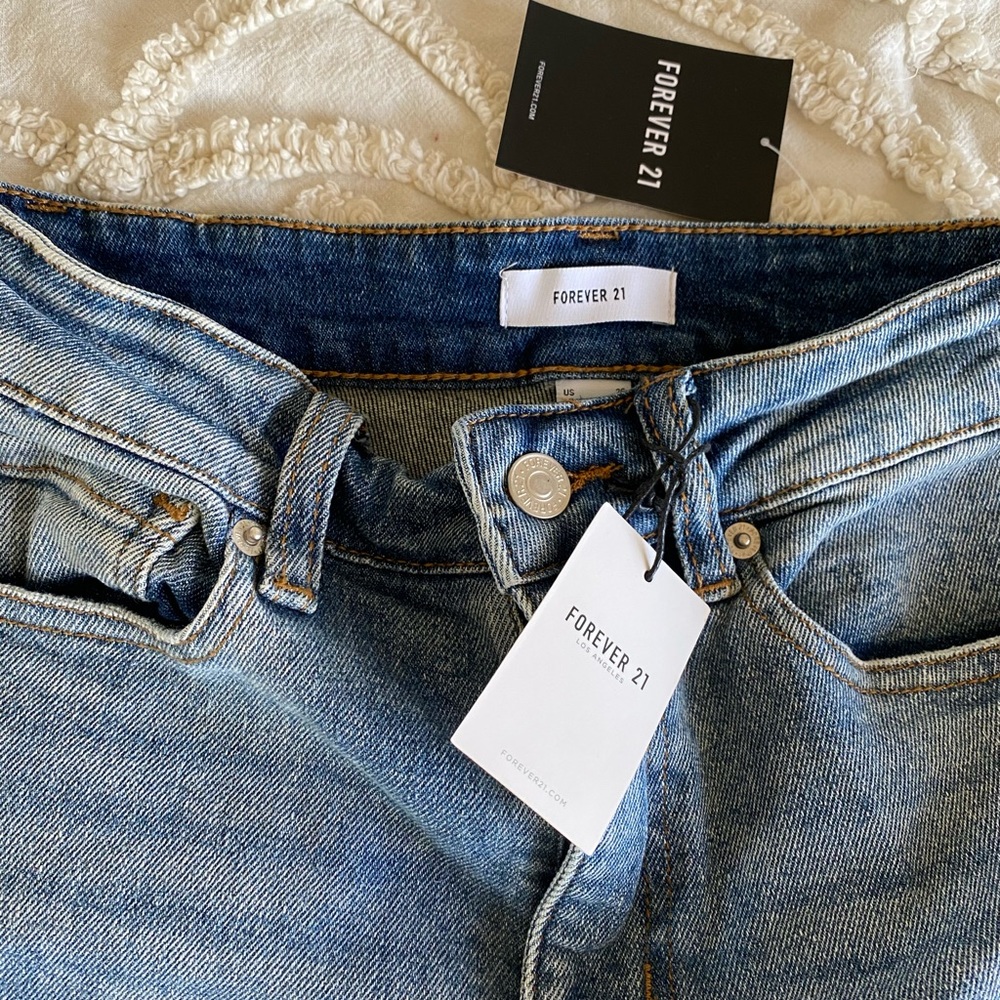 NZ Distressed Flare Ankle Jeans NWT - Picture 6 of 6